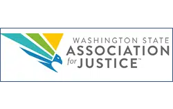 Washington State Association for Justice Logo horizontal